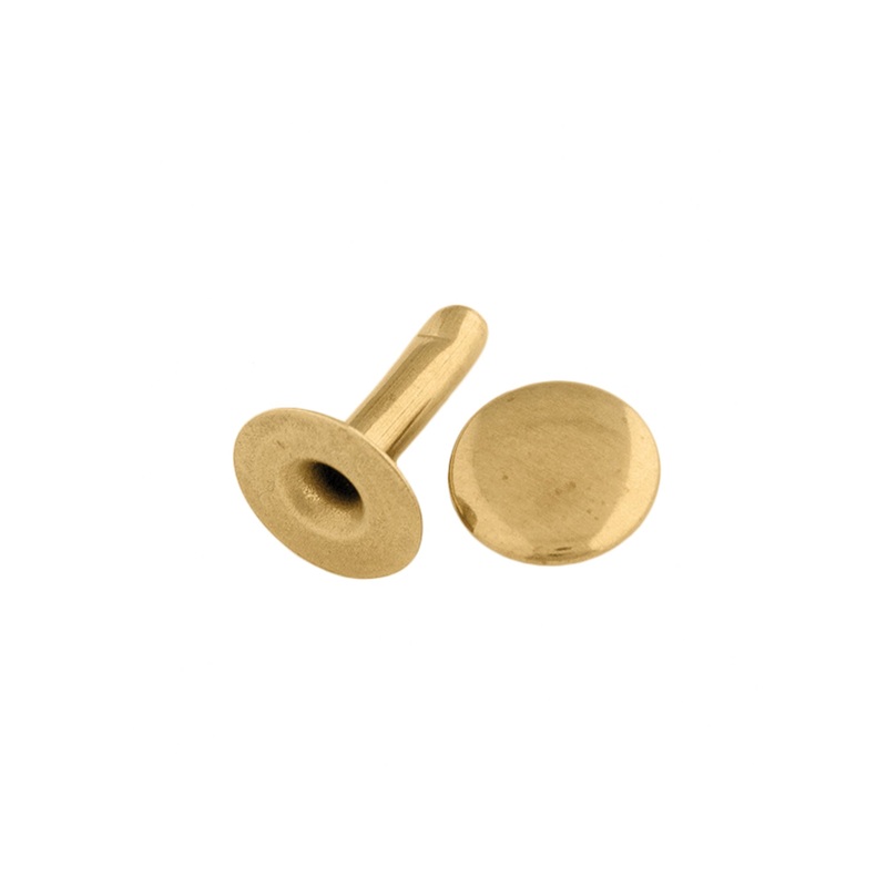 #512S Insta-Rivets, Solid Brass, 7/16