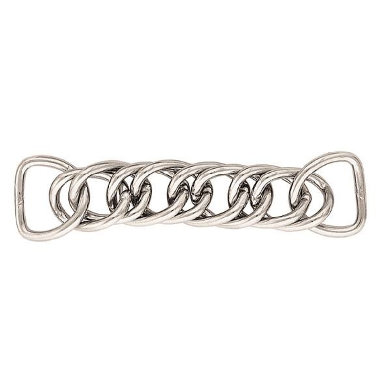 Curb Chain Stainless Steel, 3-1/2