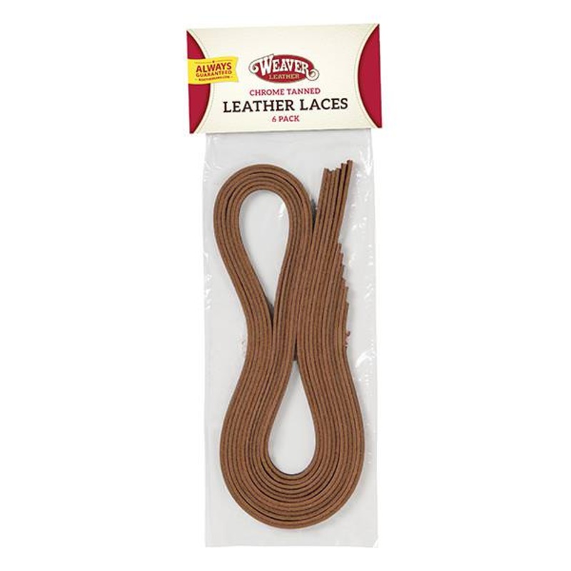 Leather Lace Pack, Rust, 5/16 x 40