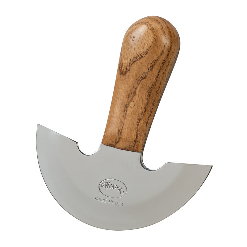 Master Tool Leather Round Knife, 4-7/8