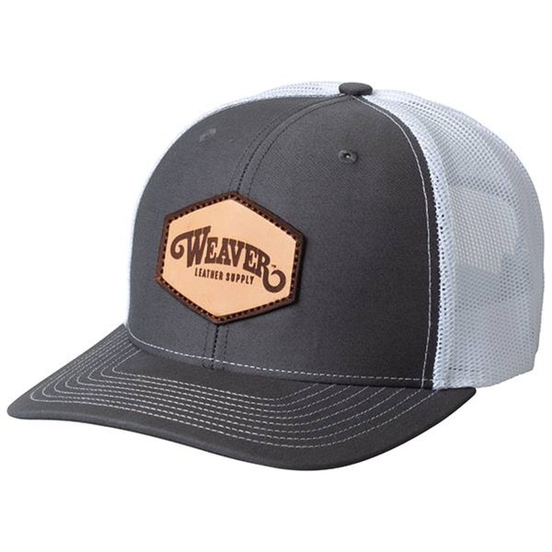 Mesh Back Cap with Leather Patch