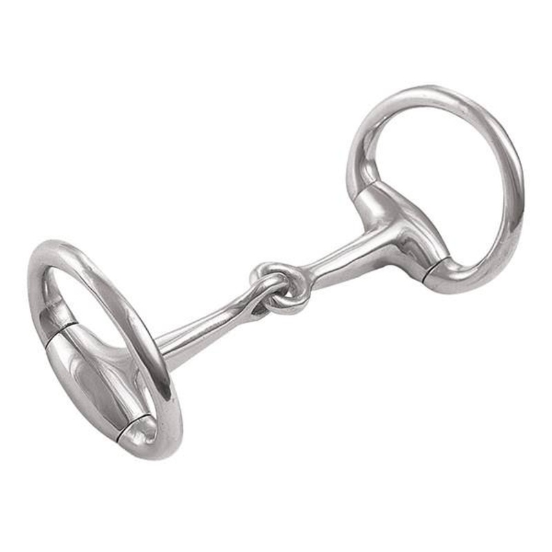 Miniature Eggbutt Snaffle Bit, 3-1/2 Mouth