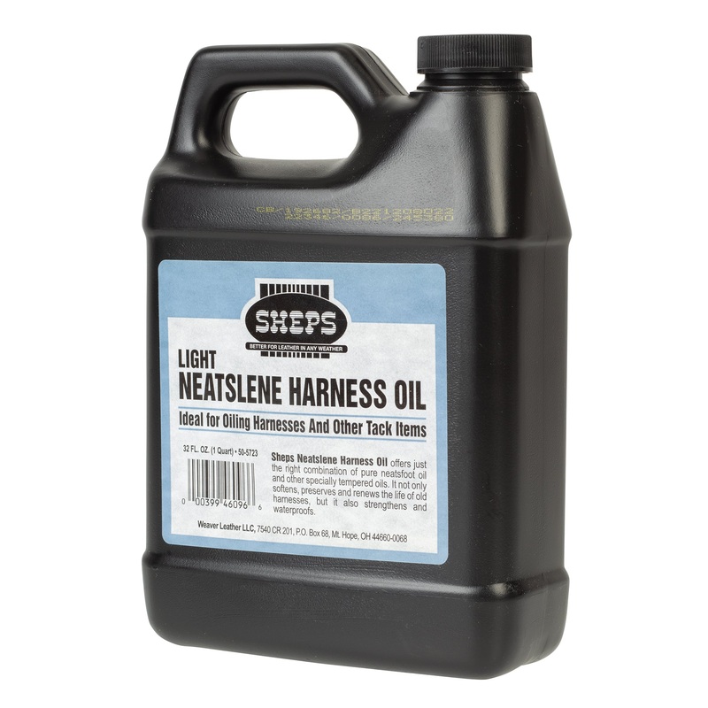 Sheps Light Neatslene Harness Oil, Quart