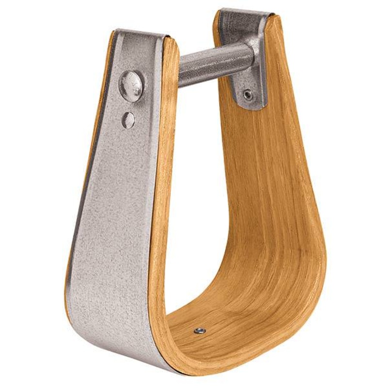 Wooden Stirrups, Deep Roper, 3 Tread