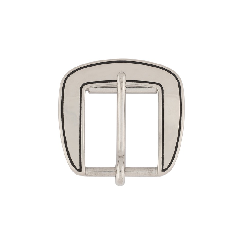 04076 Smooth and Grooved Flank Buckle, 1-3/4