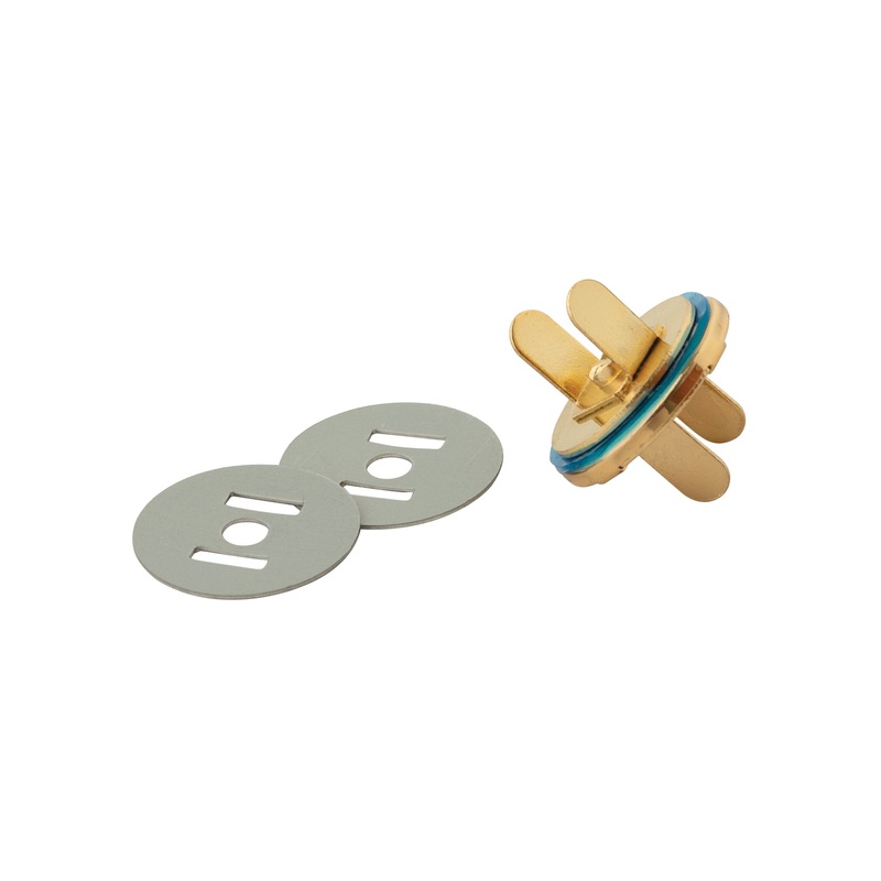 #436 Magnetic Closure Brass Plated, 1/2