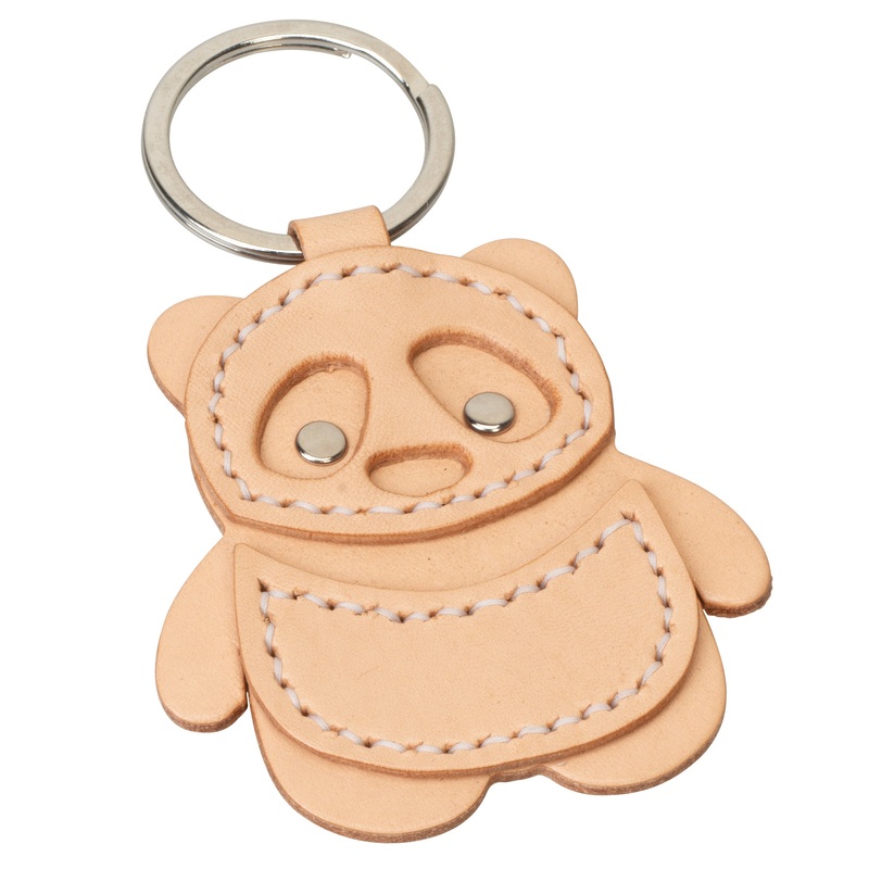 Panda Key Chain Leathercrafting Kit