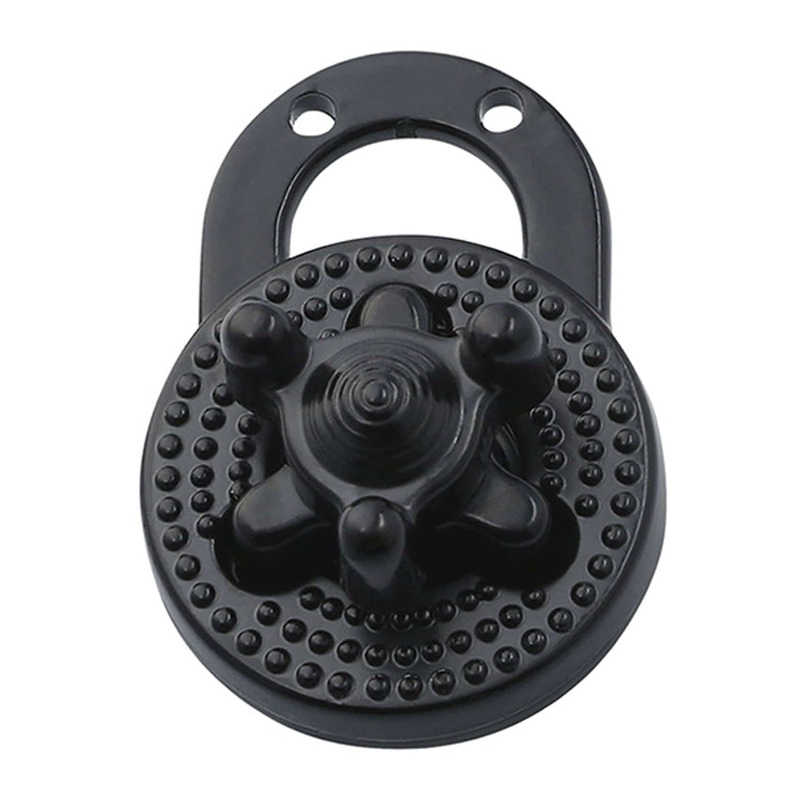1 1/8 Black, Turn Lock, Zinc Alloy, #P-2435-BLK