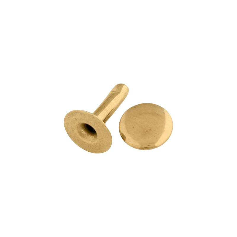 #409S Insta-Rivets, Solid Brass, 5/16