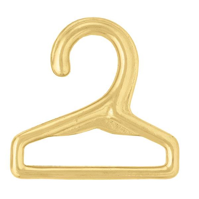 #468 Lash Cinch Hook Solid Brass, 3