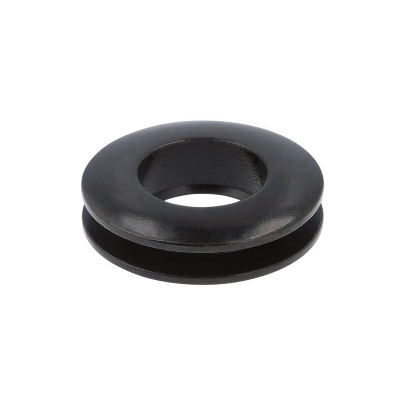 5/8 Black, Screw Together Eyelet, Solid Brass, #P-1388-BLK