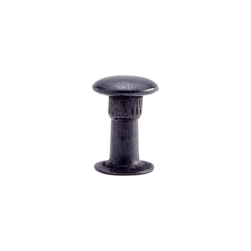 6.5mm Black, Single Cap Jiffy Rivets, 100ct, #NB206S-BLK