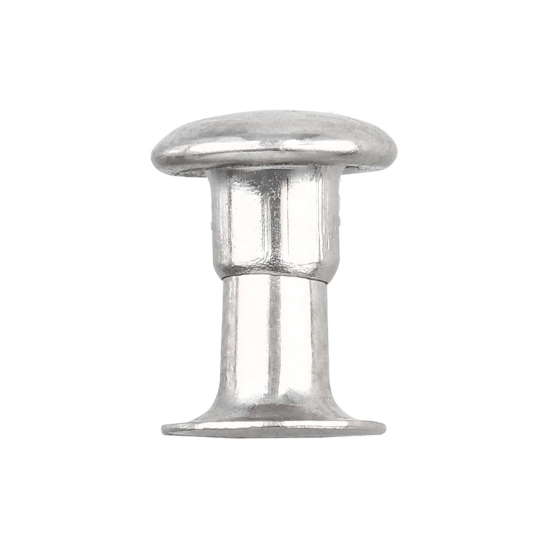 6.5mm Nickel, Single Cap Jiffy Rivets, 100ct, #NB206S-SBN