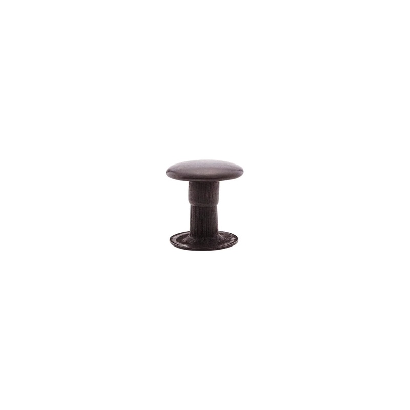 7mm Black, Single Cap Jiffy Rivet, Solid Brass- 100ct, #NB407S-BLK