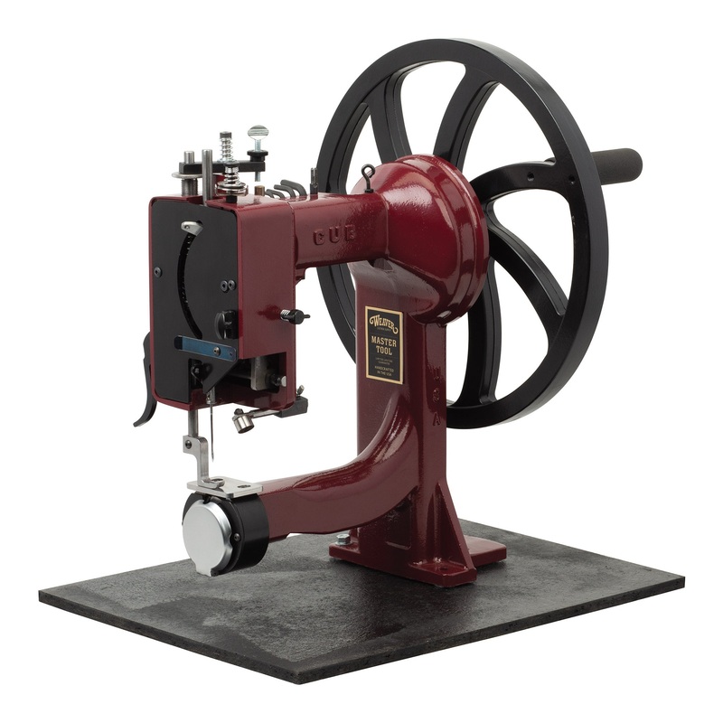 Master Tool Cub Manual Leather Sewing Machine, Aluminum