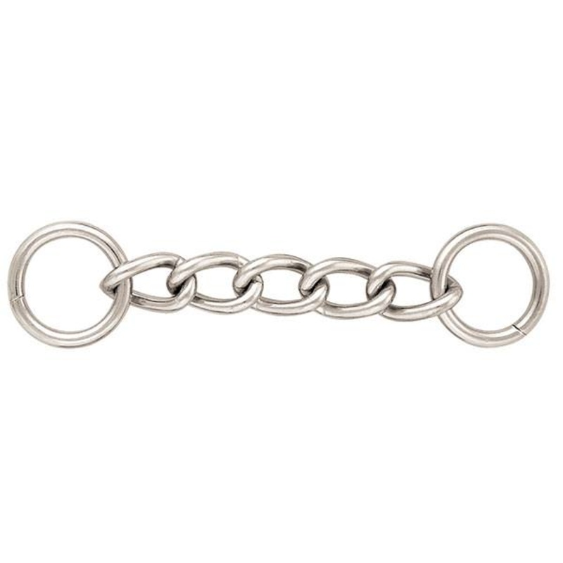 19578 Curb Chain, Chrome Plated, 3-1/2