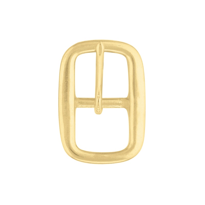 #313 Buckle Solid Brass, 1-1/4