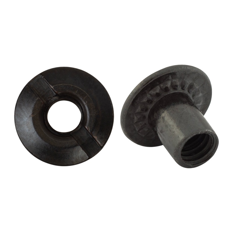 #D5047 Chicago Screws, Post Only, Black, 1/4
