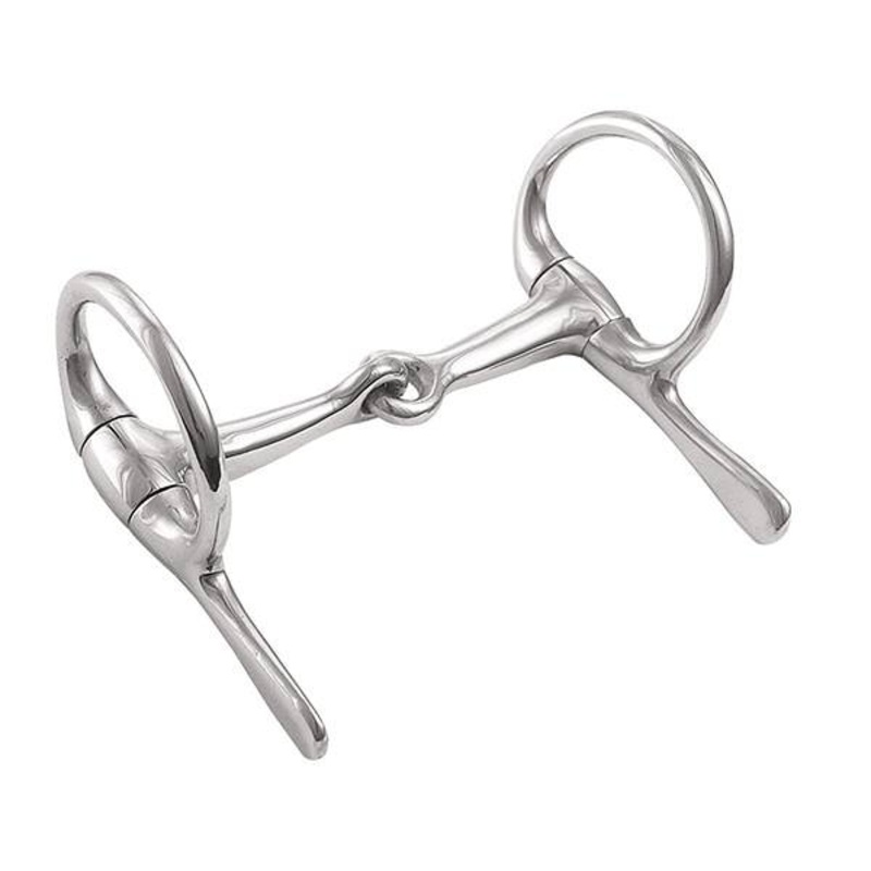 Miniature Bit, 3-1/2 Snaffle Mouth, 1-3/4 Rings