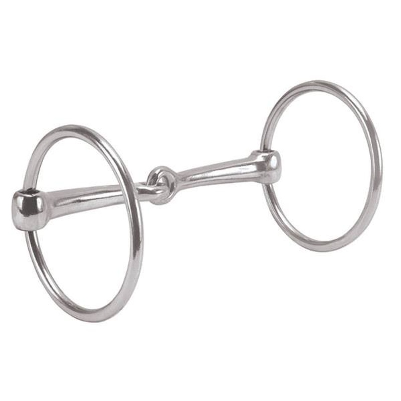 Snaffle Team Bit, Stainless Steel, 5