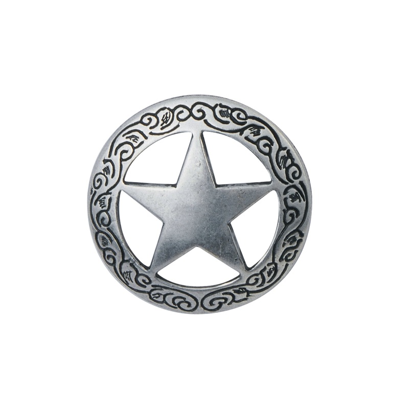 Texas Star Concho|1″|1-1/2″