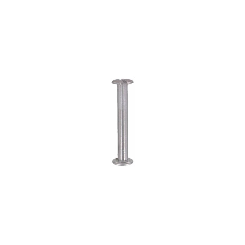 1 1/2 Nickel, Screw Post, Aluminum-PK10, #L-1262-1-1-2