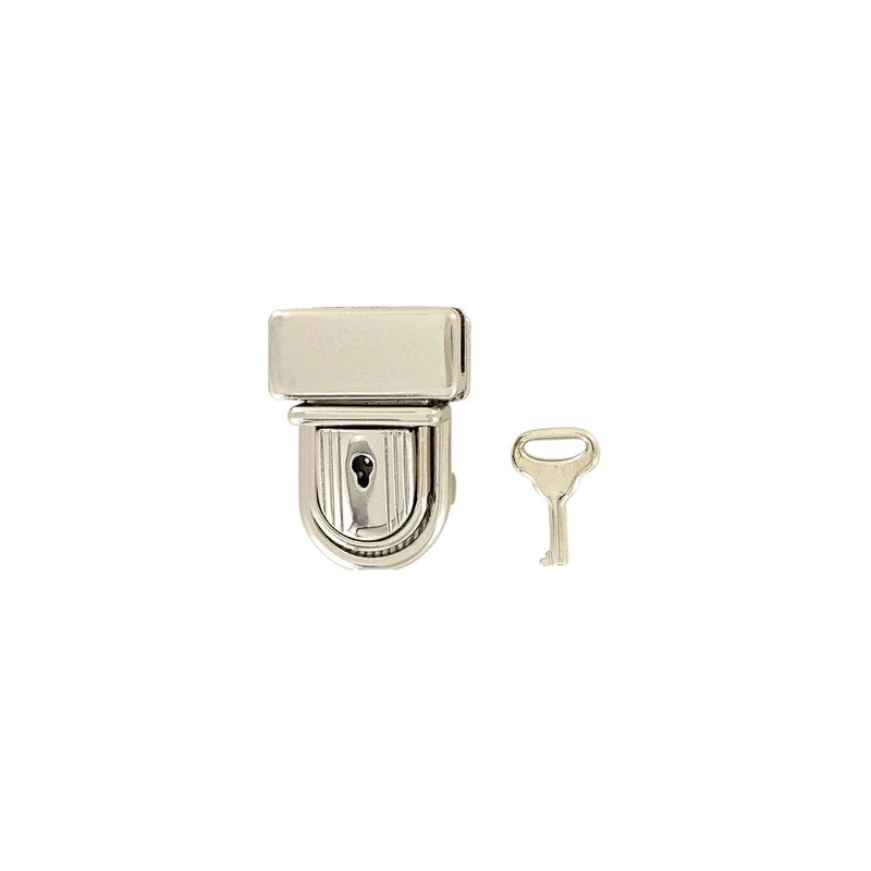 1 1/4 Nickel, Tuck Lock, Zinc Alloy, #L-2136-NIC