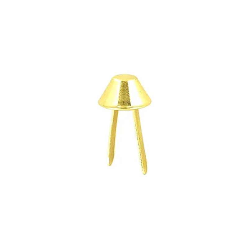 1/2 Brass, Cone Handbag Bottom Feet, Zinc Alloy-PK10, #P-2475-BP