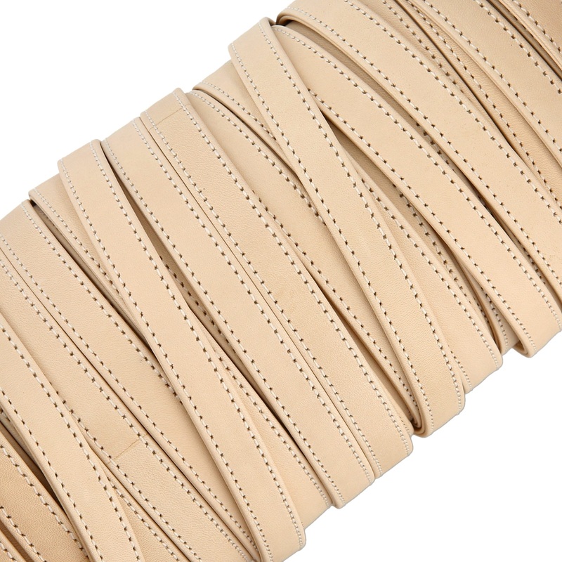 1/2 Natural Russet, Leather Strapping, Leather, #CALF-1-2-RUS