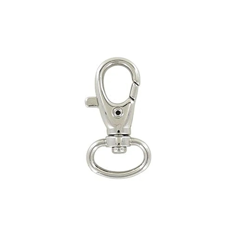 1/2 Shiny Nickel, Trigger  Swivel Snap Hook, Zinc Alloy -PK5, #P-1276-NP