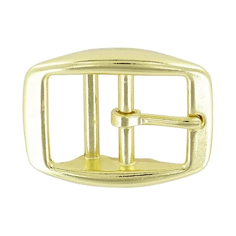 1 Brass, Dog Collar Buckle, Zinc Alloy, #C-1256-1-BP