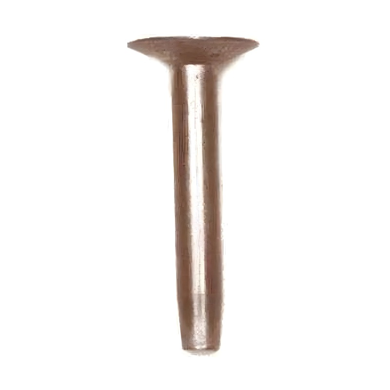 1 Copper, #9 Rivet with Burr 1lb Box, Copper, #L-307-9-C