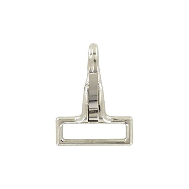 1 Nickel, Halter Snap Hook, Zinc Alloy-PK4, #C-4-1-NP