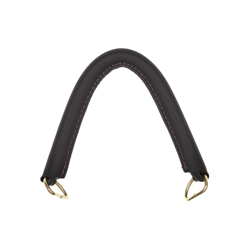 10 1/2 Brown, Purse Handle, Leather, #L-3716-BRO