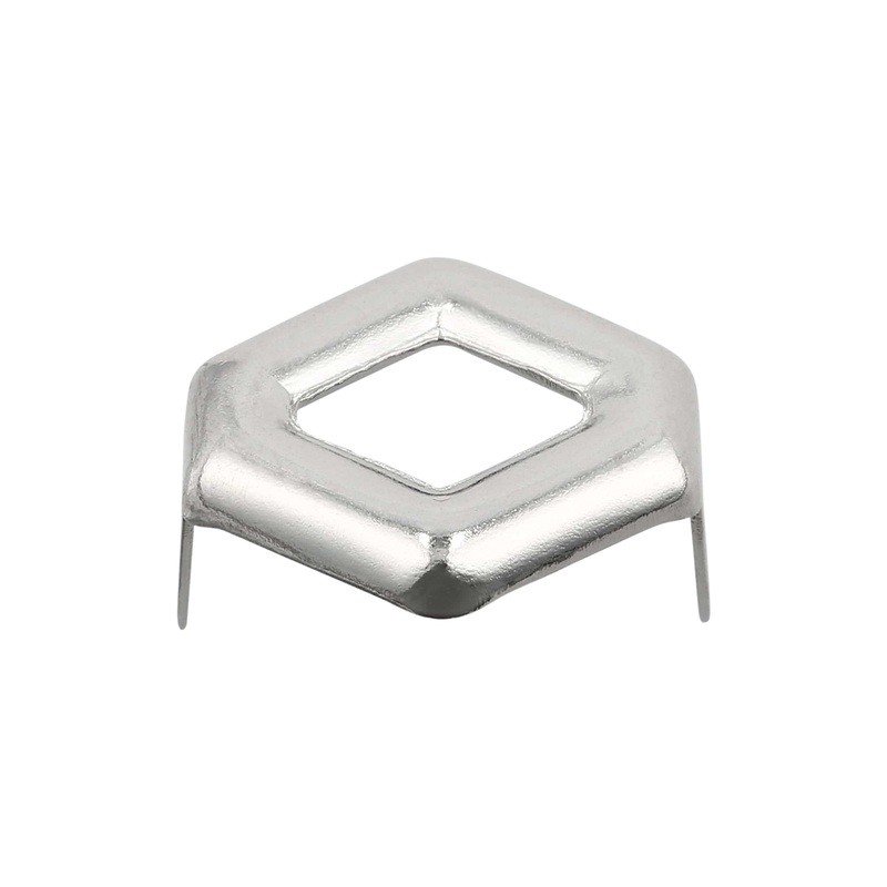 15.8mm Nickel, Chain Spot, Solid Brass-PK25, #P-2484