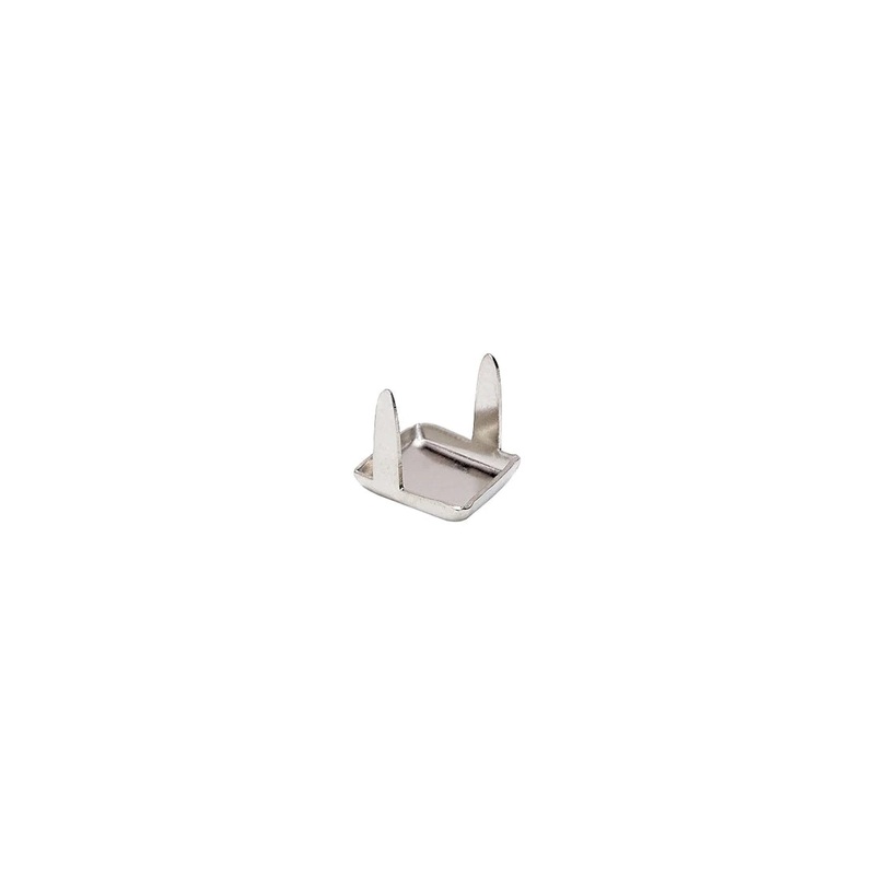 15mm Nickel, Diamond Spot, Solid Brass-PK25, #P-2338