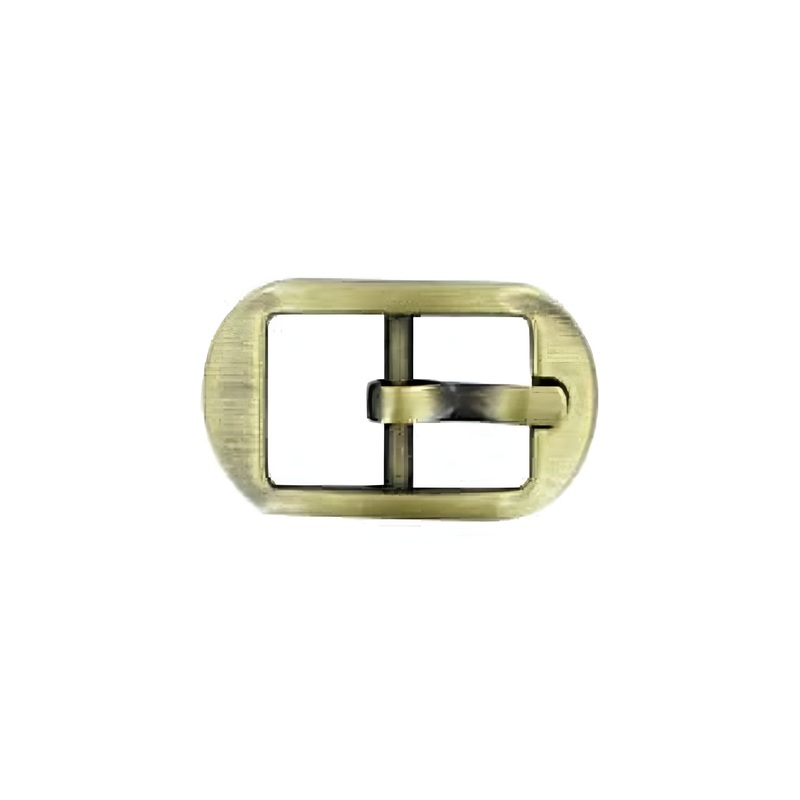 3/8 Antique Brass, Center Bar Buckle, Zinc Alloy-5pk, #C-2094-ANTB