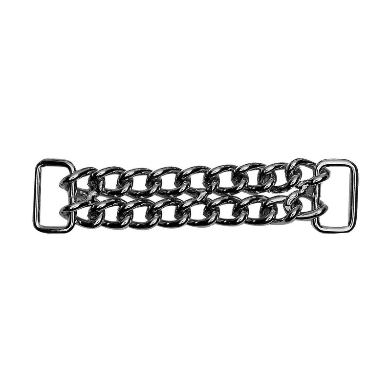 4-1/4 Chrome, Double Chain Purse Handle, Steel, #C-1576