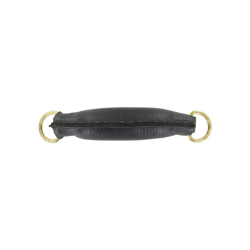 5 Black, Handle with Gold Hardware, Leather, #L-1551-BLK