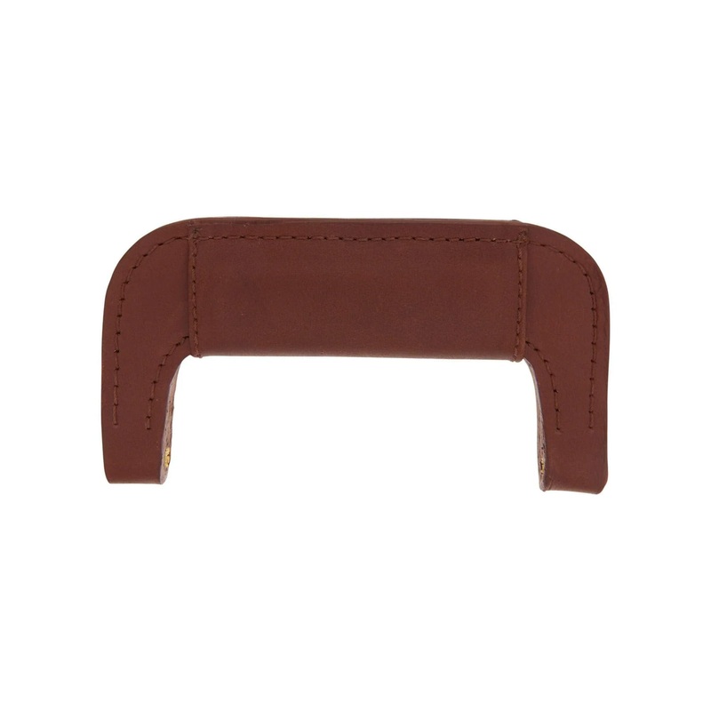 5 Tan, Padded Post Handle, Leather, #L-1547-TAN
