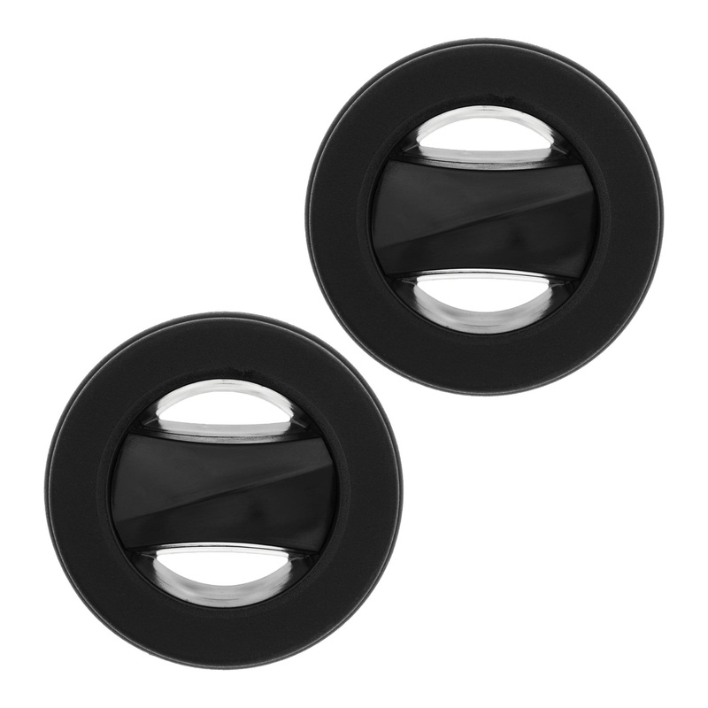 60mm Wheel, Black, Pair, #L-3833