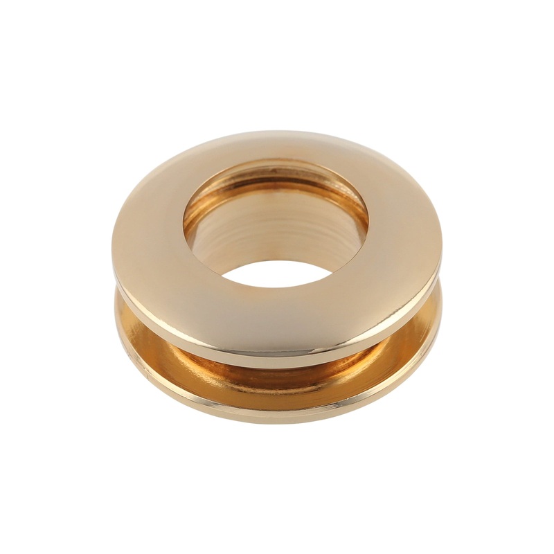 7/16 Gold, Screw Together Eyelet, Solid Brass, #P-1387-GOLD
