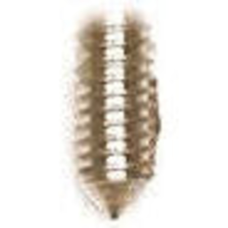 7mm Gold, 1.5m Allen Wrench Set Screw, Steel-PK10, #P-1493-7MM-GOLD