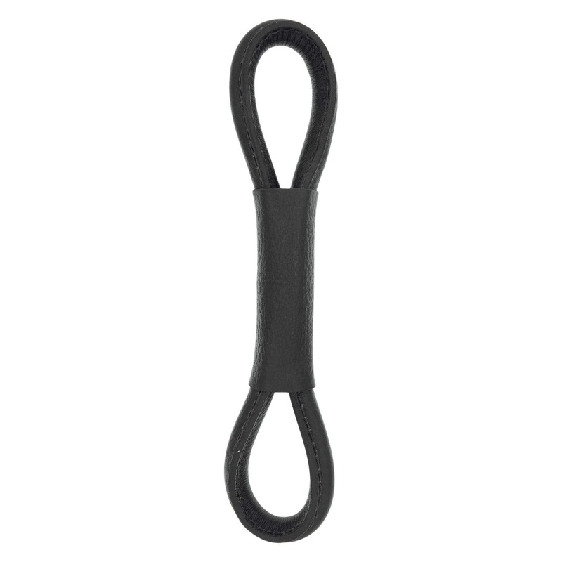 9 Black, Handle, Leather, #L-1557-BLK