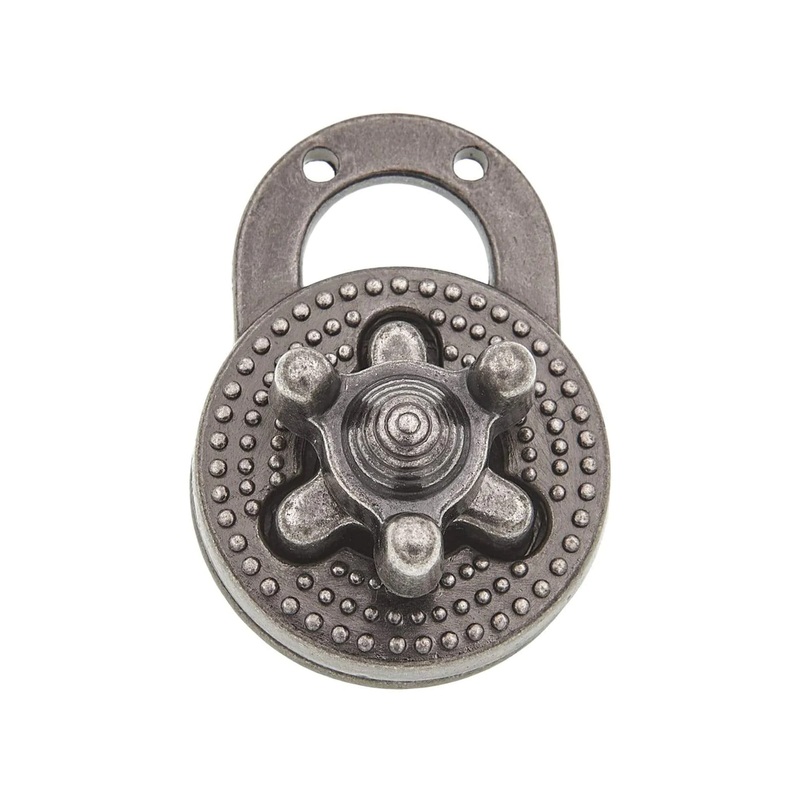 1 1/8Antique Nickel, Turn Lock, Zinc Alloy, #P-2435-ANTN