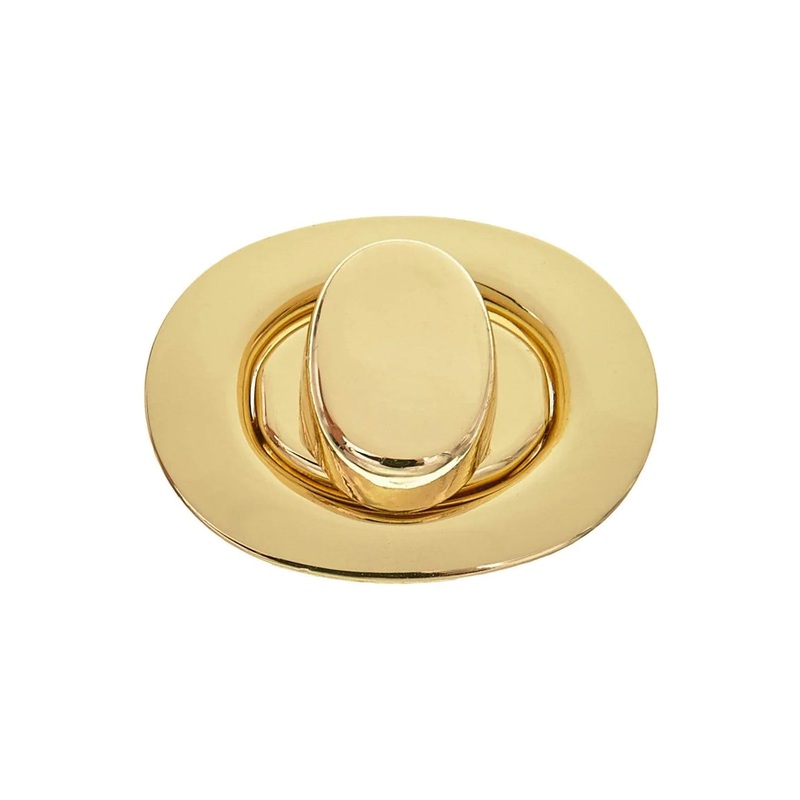 1 3/16 Brass, Turn Lock, Zinc Alloy, #P-2752-BP