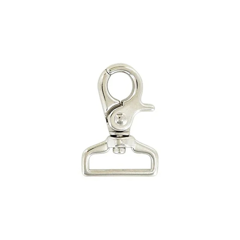 1 Nickel, Trigger Swivel Snap Hook, Zinc Alloy- 4pk, #P-2946-NIC