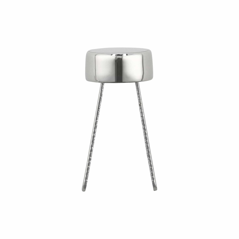12mm Shiny Nickel, Stud, Zinc Alloy – 5pk, #P-2779-NIC