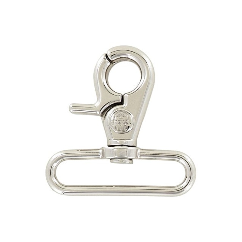 2 Shiny Nickel, Trigger Swivel Snap Hook, Zinc Alloy, #P-3140-NIC