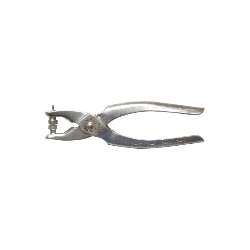 5/32, C.S Osborne Eyelet Setter Pliers, Steel, #T-1617